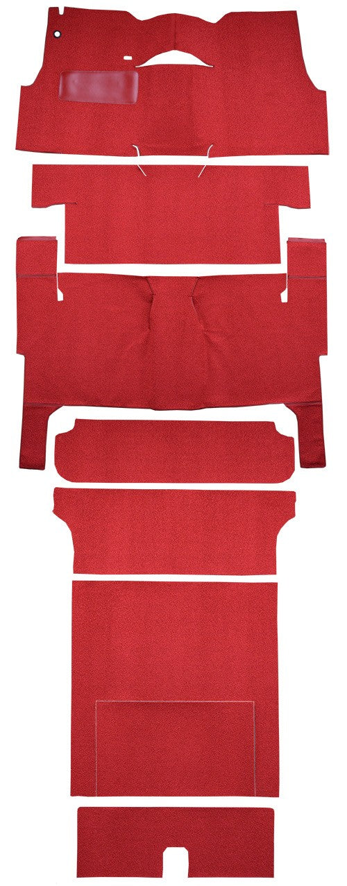 1956 Chevrolet One-Fifty Series 2DR Wagon Bench Seat Complete Loop Replacement Carpet Kit - 8-Piece - product details image 2