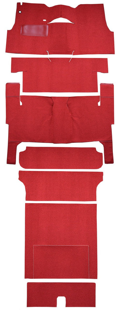 1956 Chevrolet Two-Ten Series 2DR Wagon Bench Seat Complete Loop Replacement Carpet Kit - 8-Piece - product details image 2