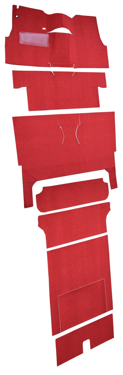 1956 Chevrolet Two-Ten Series 2DR Wagon Bucket Seat Complete Loop Replacement Carpet Kit - 8-Piece - product details image 3