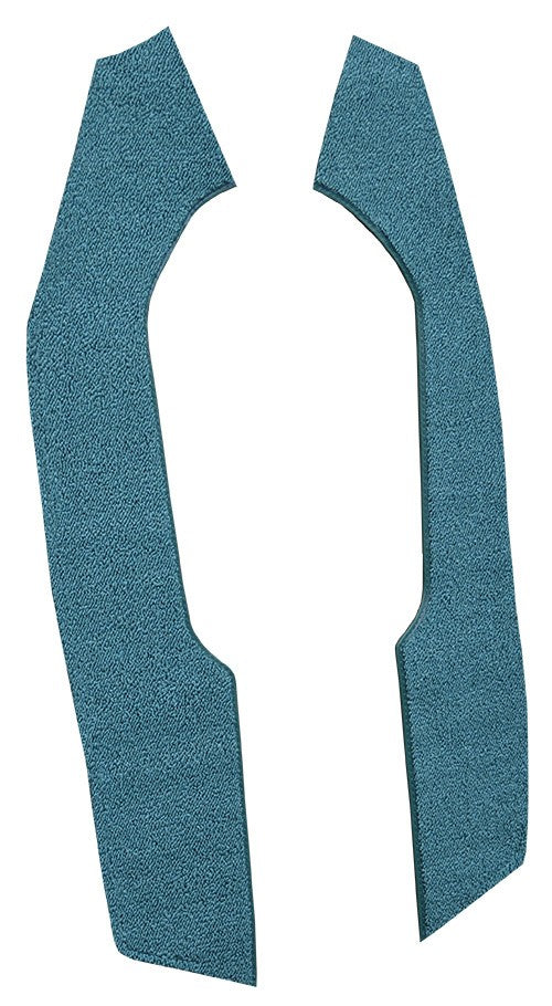 1964 Plymouth Fury Sport Console Strip 2DR Auto w/ Board Fits Loop Replacement Carpet Kit - 2-Piece - product details image 3