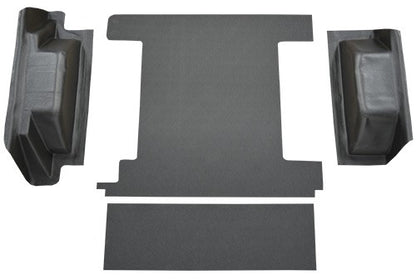 1966-1976 Ford Bronco 2 Tanks w/o Tailgate Lock Cargo Area Vinyl Flooring - 4-Piece - product details image 2