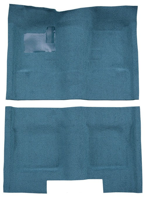 1968 Chevrolet Chevy II Nova 4DR Auto/Manual Bench Seat Loop Molded Replacement Carpet Kit - 2-Piece - product details image 