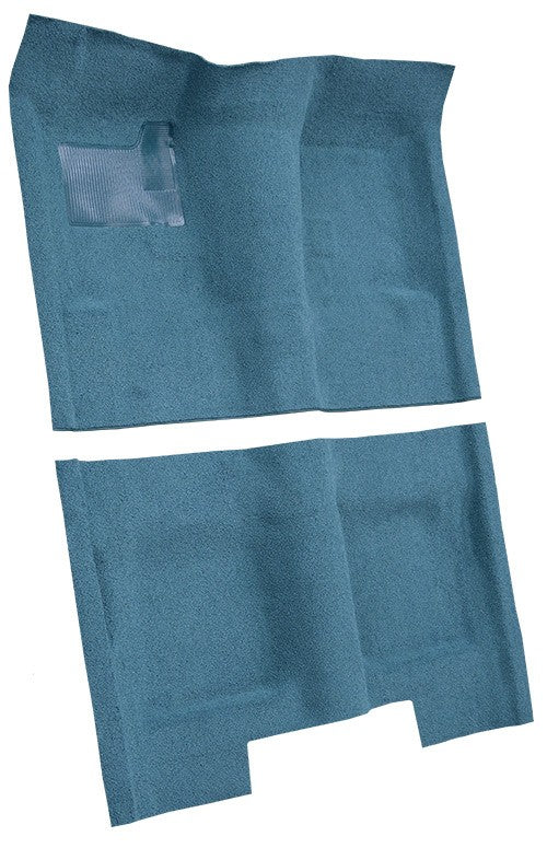 1968 Chevrolet Chevy II Nova 4DR Auto/Manual Bench Seat Loop Molded Replacement Carpet Kit - 2-Piece - product details image 