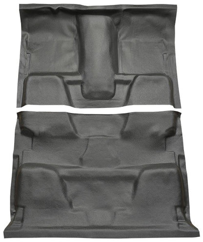 1977-1980 Chevrolet K30 Crew Cab 4WD Auto/4spd Vinyl Molded Flooring - 2-Piece - product details image 2