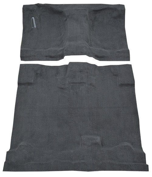 2019-2026 GMC Sierra 1500 Crew Cab 2 & 4WD Cutpile Molded Replacement Carpet Kit - 2-Piece - product details image 2