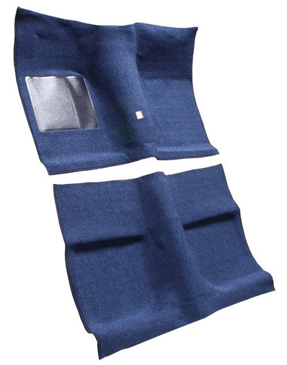 1964 Ford Mustang Coupe with Shifter Hole Nylon Molded Replacement Carpet Kit - 2-Piece - product details image 3