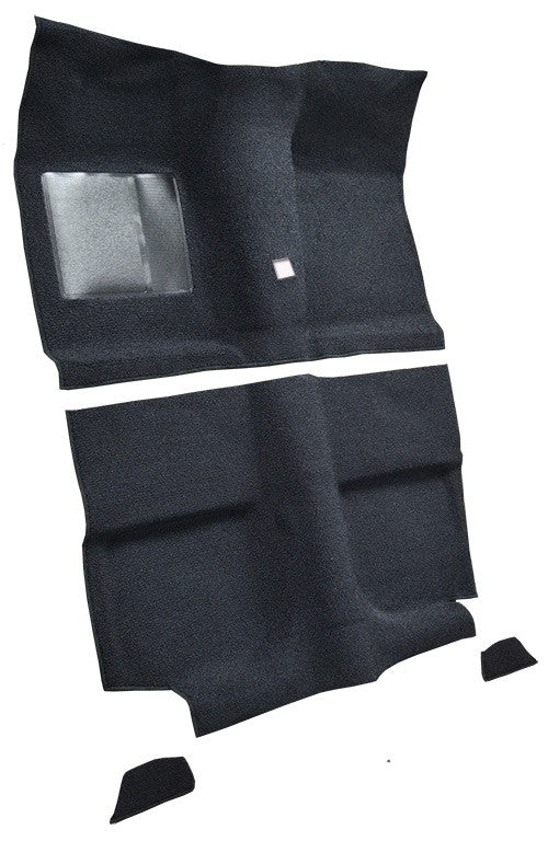 1964 Ford Mustang FB w/o Folddowns w/ Shifter Hole Pass Area Loop Replacement Carpet Kit - 4-Piece - product details image 3