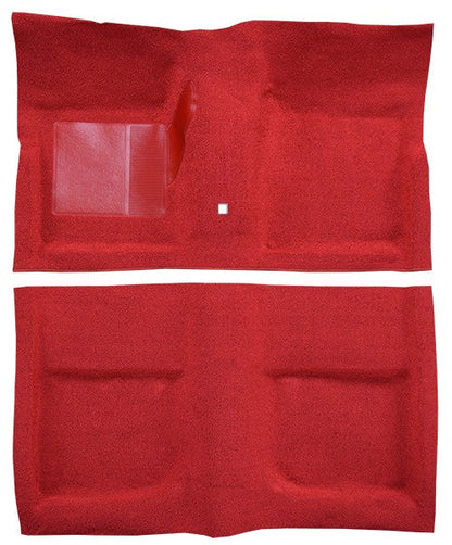 1965-1968 Ford Mustang Coupe with Shifter Hole Nylon Molded Replacement Carpet Kit - 2-Piece - product details image 2