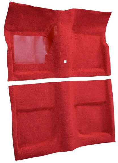 1965-1968 Ford Mustang Coupe with Shifter Hole Nylon Molded Replacement Carpet Kit - 2-Piece - product details image 3