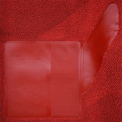 1965-1968 Ford Mustang Convertible with Shifter Hole Nylon Molded Replacement Carpet Kit - 2-Piece - product details image 4