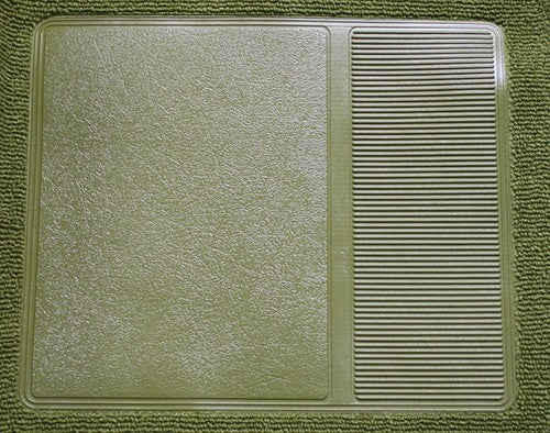 1971-1973 Ford Mustang FB w/o Folddowns w/ Shifter Cut Nylon Molded Replacement Carpet Kit - 2-Piece - product details image 