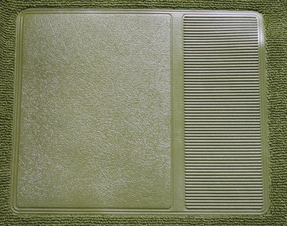 1971-1973 Ford Mustang FB w/o Folddowns w/ Shifter Cut Nylon Molded Replacement Carpet Kit - 2-Piece - product details image 