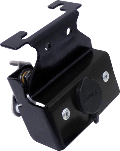 Bolt 7032303 Hood Lock Steel Black Powdercoated for 2018 & Newer Jeep Wrangler JL