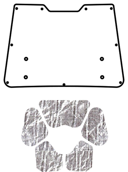 1965-1966 AMC Marlin Fastback Trunk Lid Liner & Insulation Kit by QuietRide