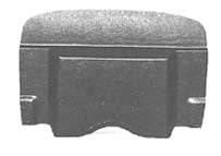 1932 Ford Model B, Small Block Insulated Firewall Pad by QuietRide (BIT 3200SBF-C3)