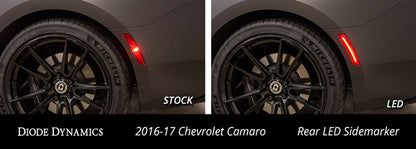 Diode Dynamics LED Sidemarkers Smoked Set For 2016-2022 Camaro DD5063