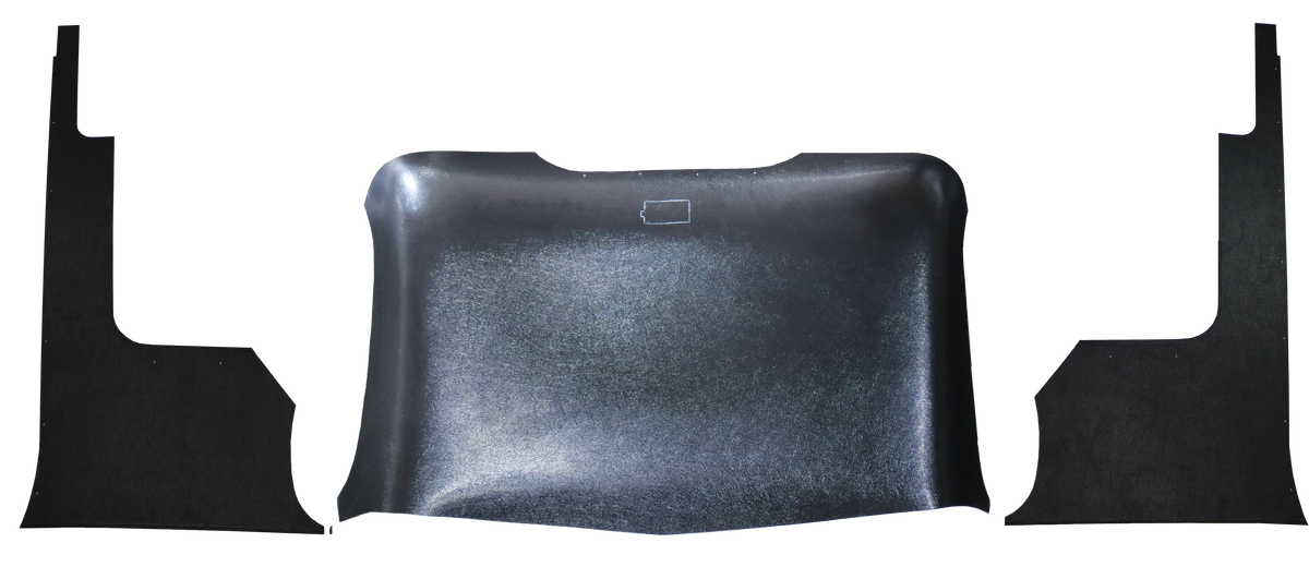 1939-1947 Dodge T-Series, V-Series and W-Series Truck Molded ABS Headliner & Rear Quarter Panels by QuietRide