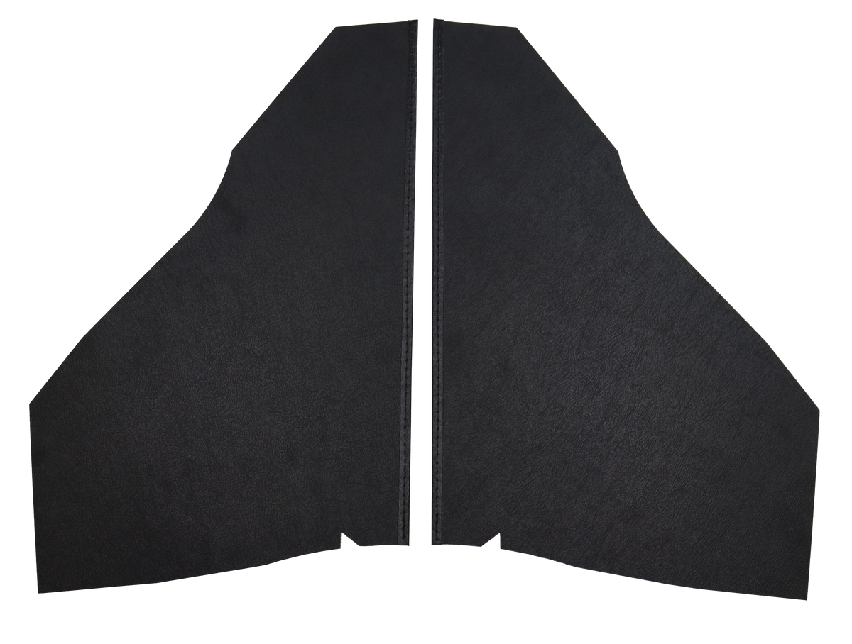 1954 Dodge C-Series 3-Window Truck, 5-Window Truck ABS Side Cowl Panel Set (Flat) by QuietRide