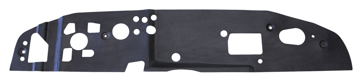 1971-1972 Ford Galaxie and LTD, Factory Air Conditioning, Rubber Insulated Firewall Pad by QuietRide (FORD 7172-AT-C)