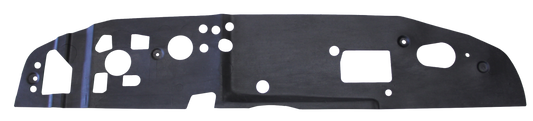1971-1972 Ford Galaxie and LTD, Factory Air Conditioning, Rubber Insulated Firewall Pad by QuietRide (FORD 7172-AT-C)
