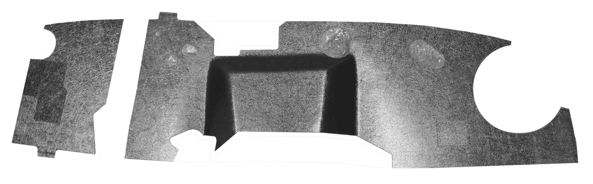 1973-1979 Ford F-100, F-150, F-250 and F-350 Truck Insulated Firewall Pad by QuietRide