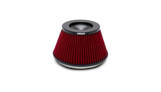 Vibrant Performance 10960 Air Filter 5 in. O.D. Cone x 3-0.625 in. Tall x 6 in. I.D.