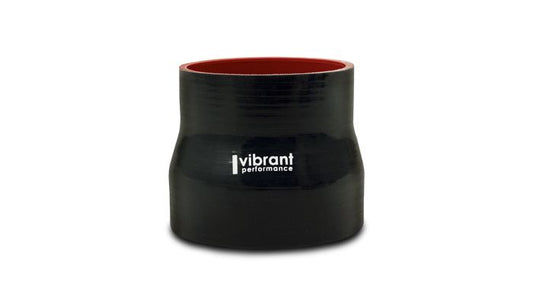 Vibrant Performance 2774 Reducer Coupler, 3.00" I.D. x 3.50" I.D. x 3.00" long -Black