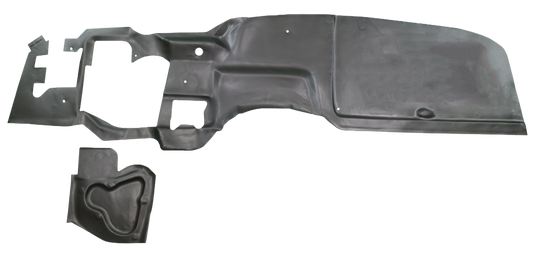 1968, 1969, 1970, 1972 Chevrolet, Pontiac, Buick, Oldsmobile, GMC Beaumont, Skylark, Special Deluxe and Chevelle, Rubber Insulated Firewall Pad by QuietRide (GMA 6872-HC-DELETE)