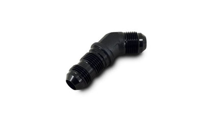 Vibrant Performance 10600 Bulkhead Adapter, 45 Degree Elbow; Size: -3AN