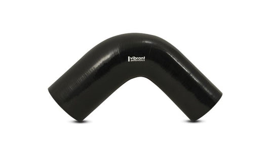 Vibrant Performance 2780 90 Degree Reducer Elbow, 2.00" I.D. x 2.50" I.D. x 3.50" Leg Length - Black