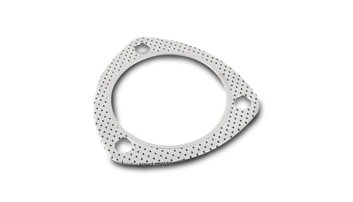 Vibrant Performance 1464 3-Bolt High Temperature Exhaust Gasket 3.5 in. I.D; Flexible Graphite