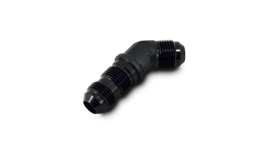 Vibrant Performance 10606 Bulkhead Adapter, 45 Degree Elbow; Size: -16AN