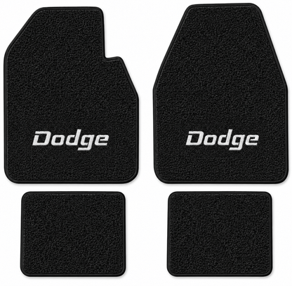 1966-1970 Dodge Charger Auto Loop Floor Mats with Embroidered Logo Choices - 4-Piece - product details image 12