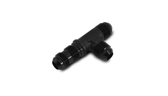 Vibrant Performance 10629 Bulkhead Adapter Tee on Run Fitting; Size: -12AN