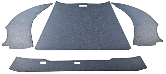 1955-1966 Mack B-13 Truck, 7-Piece Original-Style ABS Headliner & Rear Quarter Panels by QuietRide