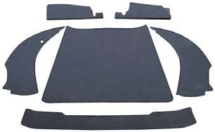 1955-1966 Mack B-61 Semi-Truck ABS Complete Interior Panel Kit by QuietRide