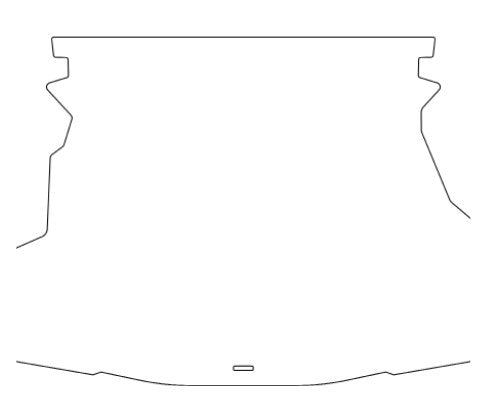 2010-2014 Ford Mustang Coupe, Convertible Rubber Trunk Mat (Mat Only) by QuietRide