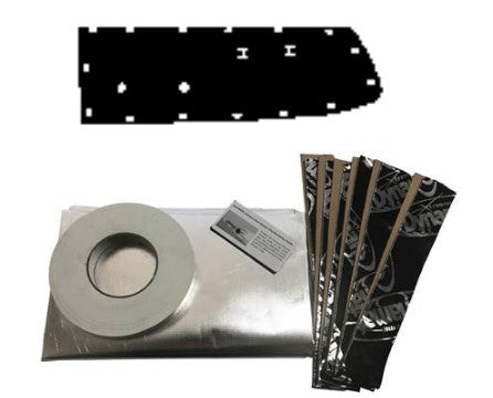 1964-1966 Ford Mustang Coupe Coupe Pre-Cut 2-Door Damper Barrier Shield Kit by QuietRide