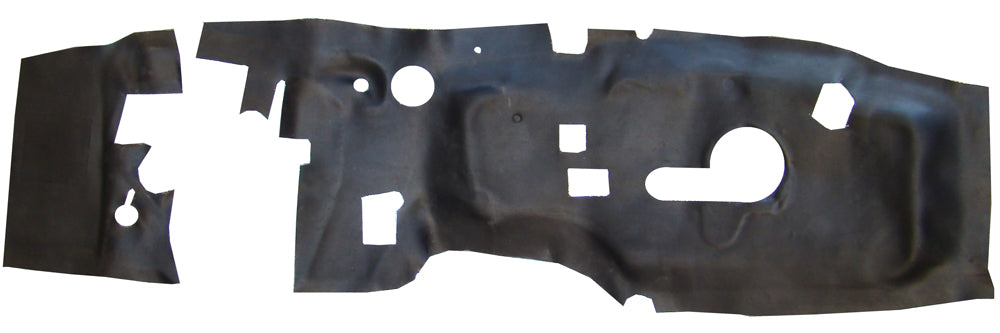 1969-1970 Ford Mustang, Rubber Insulated Firewall Pad by QuietRide (MUST 6970-CM1)