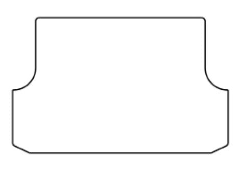 1979-1993 Ford Mustang Hatchback Rubber Trunk Mat with Insulation Kit by QuietRide