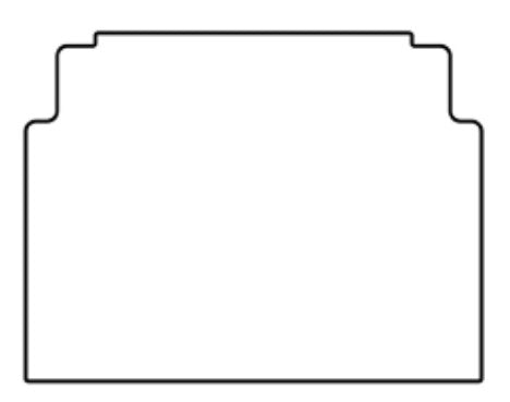 1999-2004 Ford Mustang Coupe, Convertible Rubber Trunk Mat (Mat Only) by QuietRide