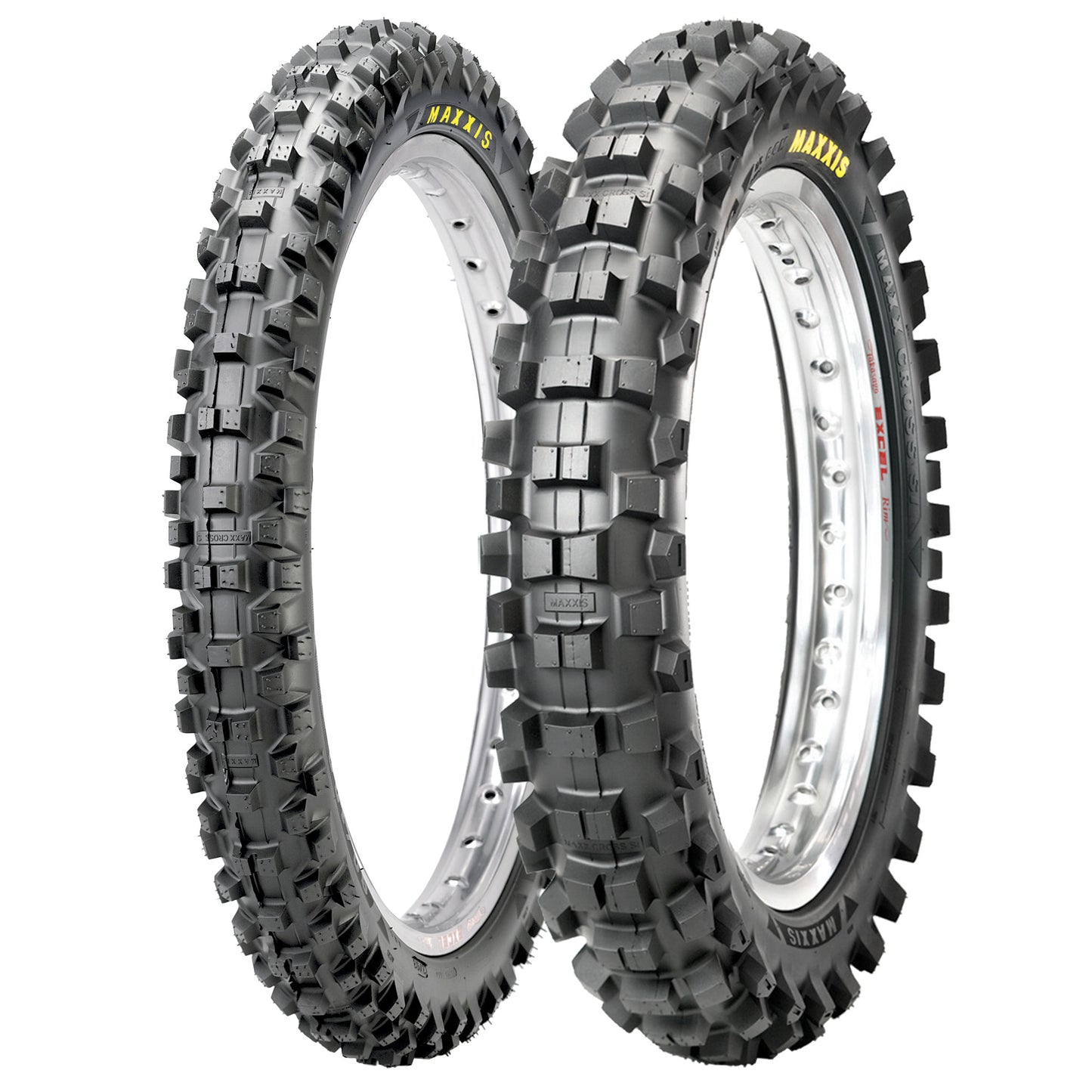 Maxxis TM87916000 M7312 Maxxcross SI Rear Tire 100/90-19 For Universal Fit