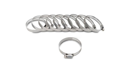 Vibrant Performance 12156 304 Stainless Steel Worm Gear Clamp Range: 3.54 in.-4.49 in
