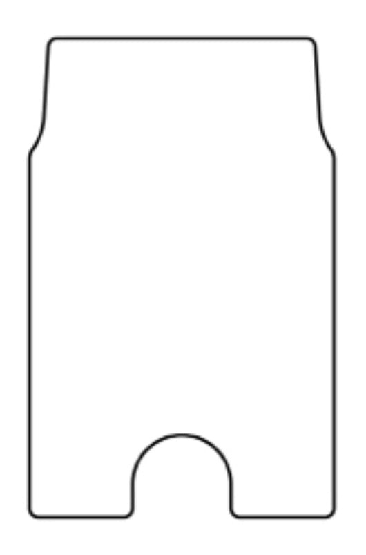 1973-1977 Chevrolet Nova Coupe, Sedan, Hatchback Rubber Trunk Mat (Mat Only) by QuietRide