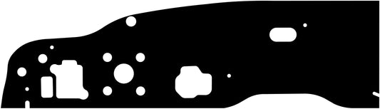 1963-1964 Pontiac Bonneville Series and Star Chief Series 26, Flat Insulated Firewall Pad by QuietRide