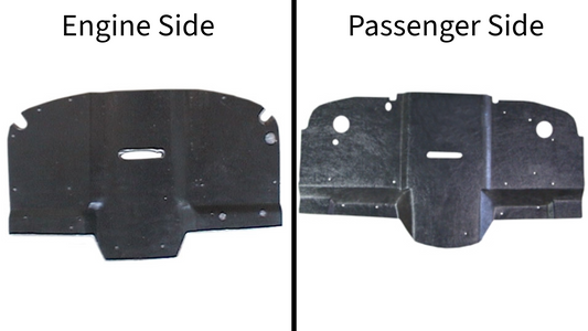 1933 Studebaker President Series 82 Insulated Firewall Pad by QuietRide (STUD 3300P-CPE)