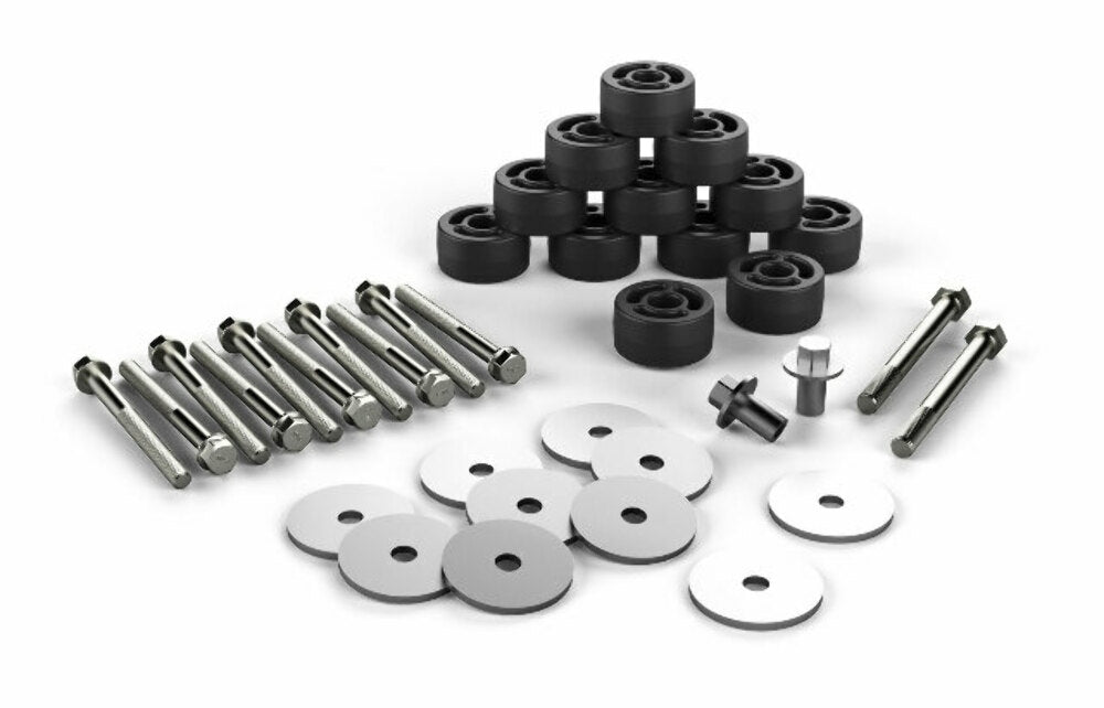 Teraflex 4152100 1.25-Inch Body Lift Kit for 2007-2018 Jeep Wrangler JK