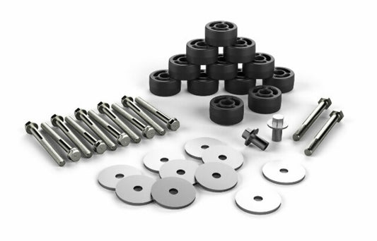 Teraflex 4152100 1.25-Inch Body Lift Kit for 2007-2018 Jeep Wrangler JK