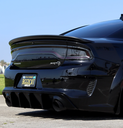 Carven Exhaust 5" Tip Replacement Set Ceramic Black for 2015-21 Charger CD1003