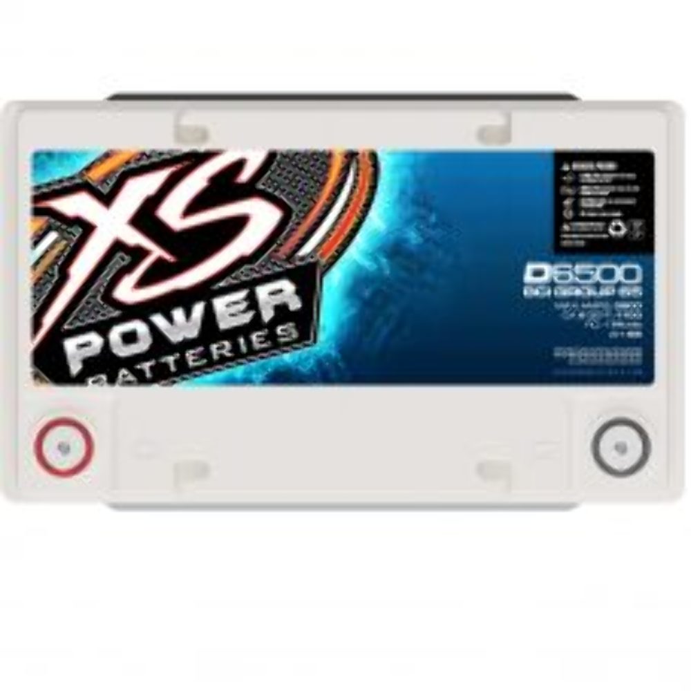 XS Power 12V Pro Car Audio Super Starting Battery 4000W Max Power D6500